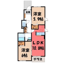 ソレイユ 294の物件間取画像